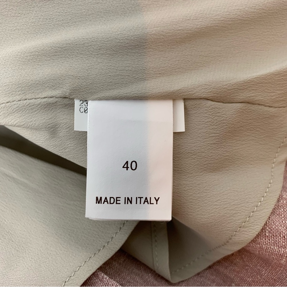 Brunello Cucinelli Linen Blazer Womens Pink Double Breasted Sz 40 Italy - Picture 10 of 16